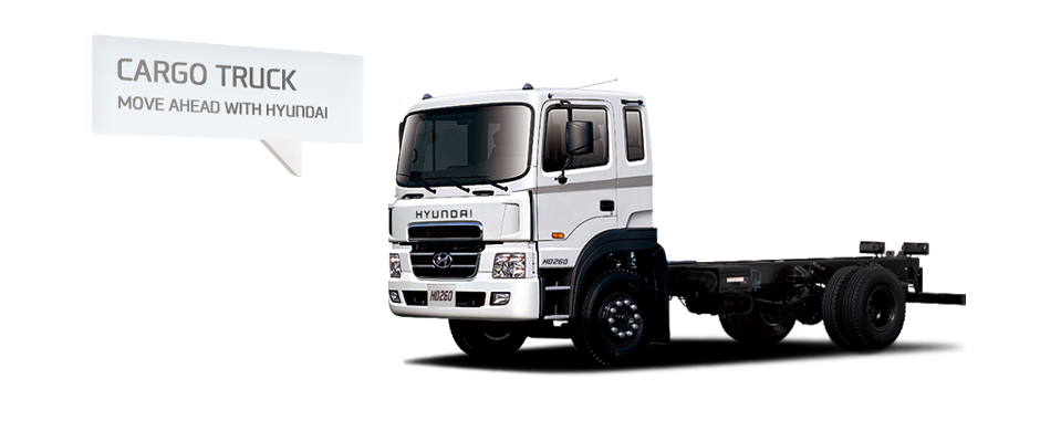 Cargo Truck. Move Ahead with Hyundai